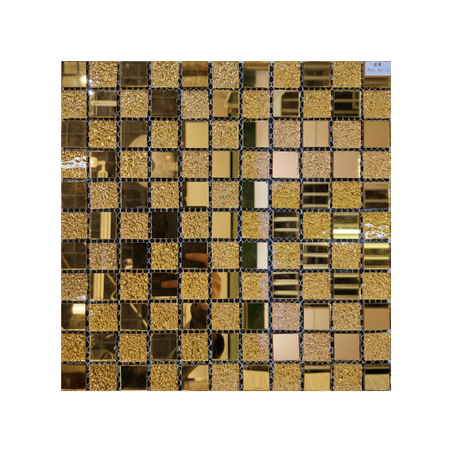 💠 Mosaico de Vidrio 25-01 — Diseño Sofisticado en Pack de 10 Unidades 🏡✨