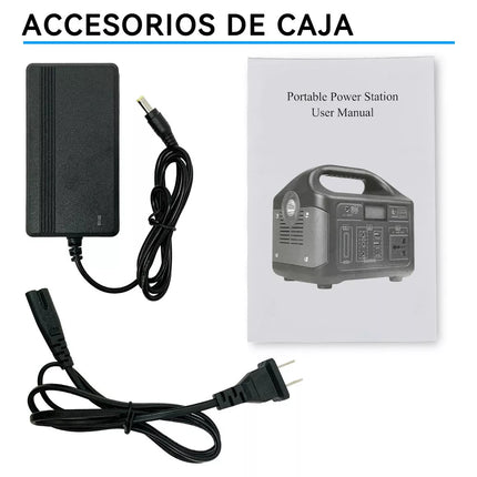 Estación De Energía Portátil 300w Almacenamiento Aire Libre