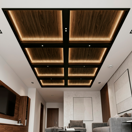 Cielo Raso (Plafón) de PVC B1M014