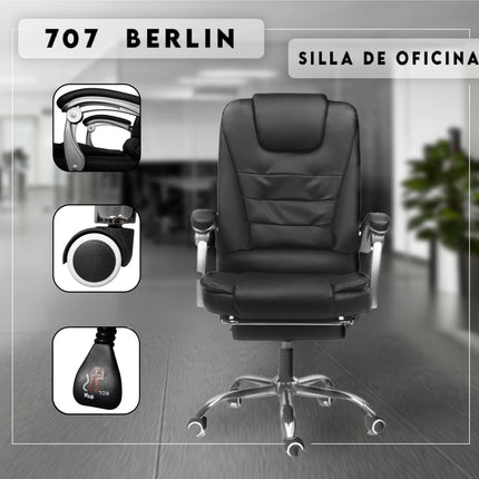 Silla de Oficina Gerencial 707 | Comodidad y Estilo para tu Espacio de Trabajo