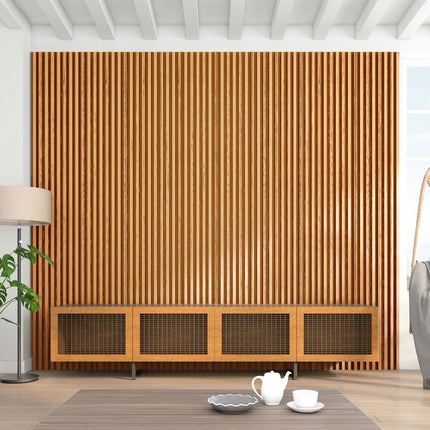 WallPanel de WPC CAJA (10PZ) BM-001 290x16cm Caramelo Oscuro