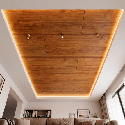 Cielo Raso (Plafón) de PVC B1M008