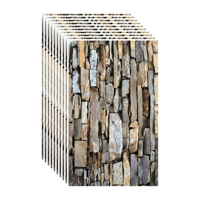 🪨✨ Pegatina Mármol Grey Stone Premium – Pack de 10 unidades | SKU: CLS-YY-1156