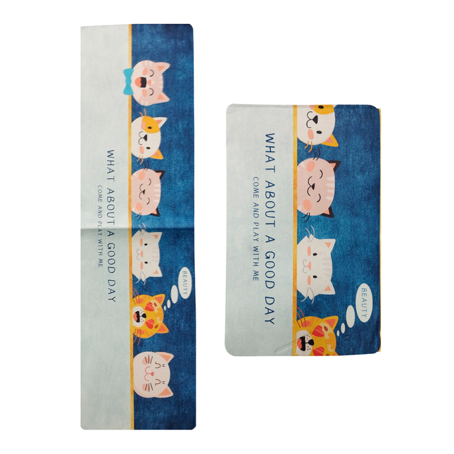 Juego De Alfombras Para Cocina 2 Piezas Antideslizantes Modelo 008