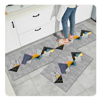 Juego De Alfombras Para Cocina 2 Piezas Antideslizantes Modelo 067