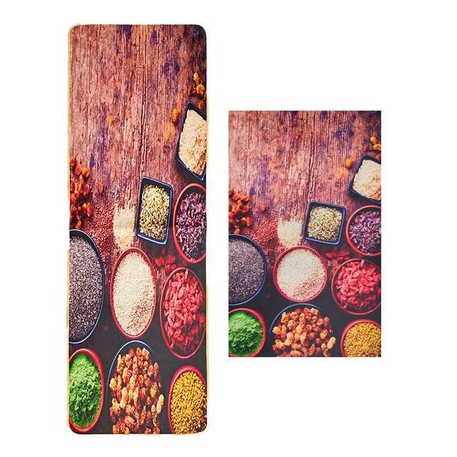 Juego De Alfombras Para Cocina 2 Piezas Antideslizantes Modelo 103