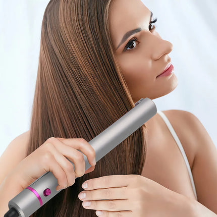 Plancha de Pelo Profesional 2 en 1 con Pantalla LED de Alta Temperatura