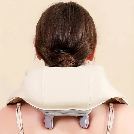 Masajeador Shiatsu Portátil para Cuello, Hombros y Espalda
