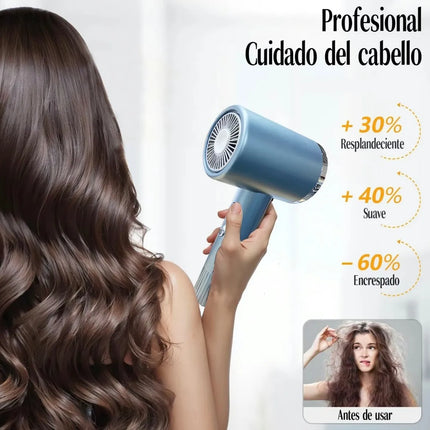 Secadora de Cabello Profesional de Alta Potencia y Velocidad