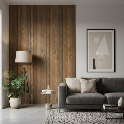 Papel Tapiz Autoadhesivo Pack 5 Piezas Modelo Madera Realista | GS019