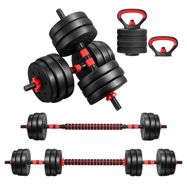 Set de Mancuernas 20KG - Negro