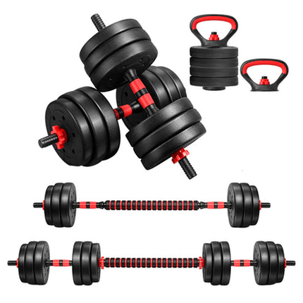 Set de Mancuernas 40KG - Negro