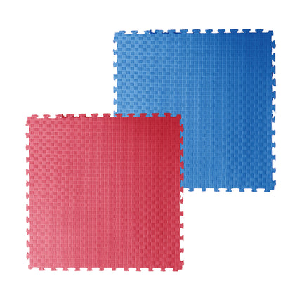 Piso Tatami goma Eva 2.5cm Reversible Rojo/Azul