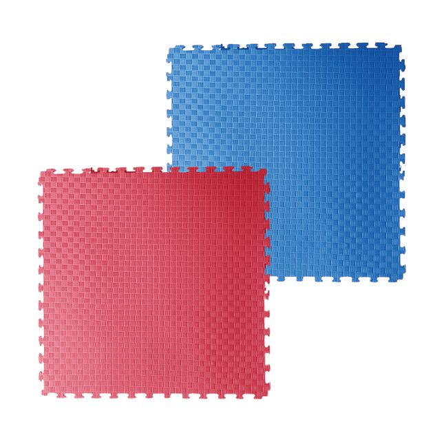 Piso Tatami goma Eva 2.5cm Reversible Rojo/Azul