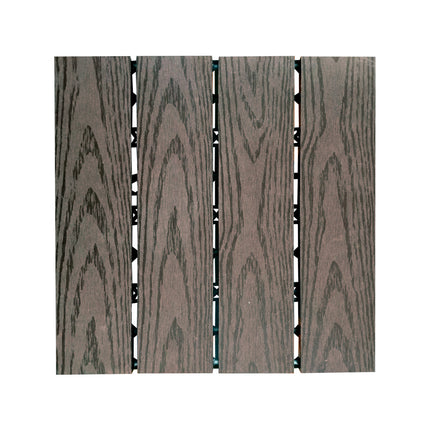 Piso Deck 30x30 cm – Paquete con 10 piezas HW-005