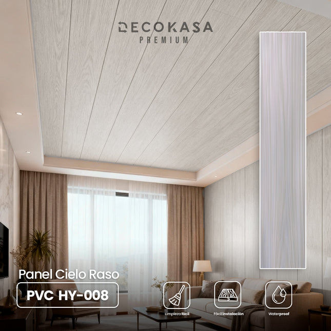 Panel Cielo Raso PVC  HY-008