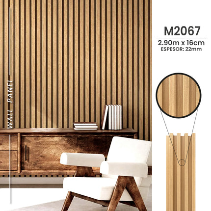 WallPanel de WPC CAJA (10PZ) 290x16cm - M2040