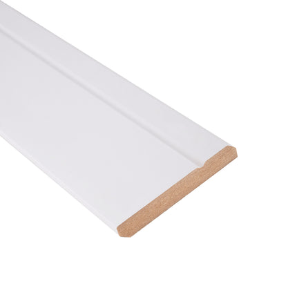 Zócalo MDF 2440*78*12 BLANCO HA-519