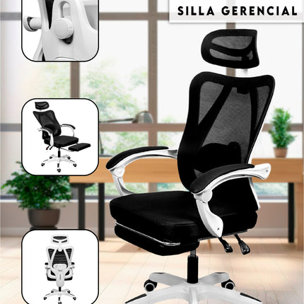 Silla de Oficina  T18 - Blanco