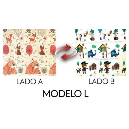 Piso Plegable para Niño - Modelo L