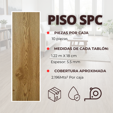 Piso Vinílico Spc - OHID- 019