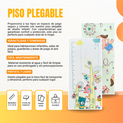 Piso Plegable para Niño - Modelo V