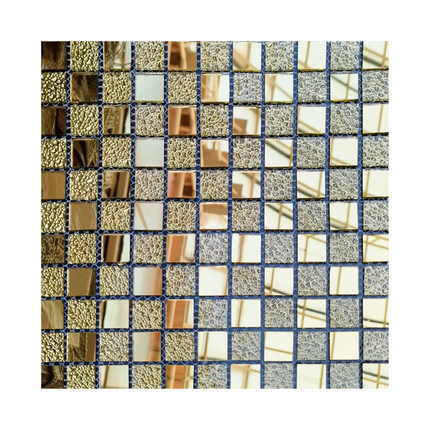 💠 Mosaico de Vidrio 25-01 — Diseño Sofisticado en Pack de 10 Unidades 🏡✨