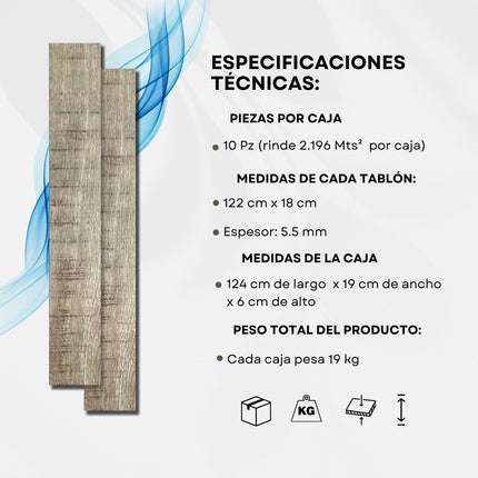 Piso Vinílico Spc - OHID- 019