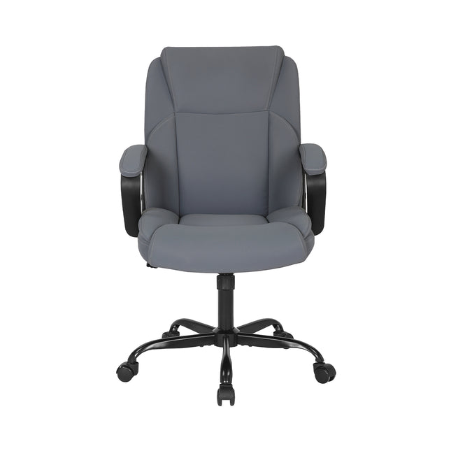 Silla De Oficina Gerencial Modelo Ys-5019f Bali Color Gris