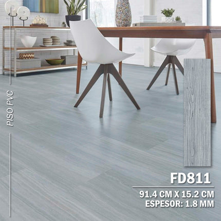 Piso PVC Autoadhesivo 36 Laminas 5m2 - FD811